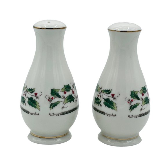 Holly Holiday by Royal Limited Salt and Pepper Shaker Set - Picture 1 of 4